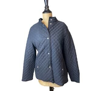 Field Gear Women's Black Quilted Jacket - Size 2X, Classic Style‎
